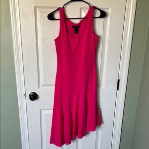 Elegant Pink Sleeveless Dress